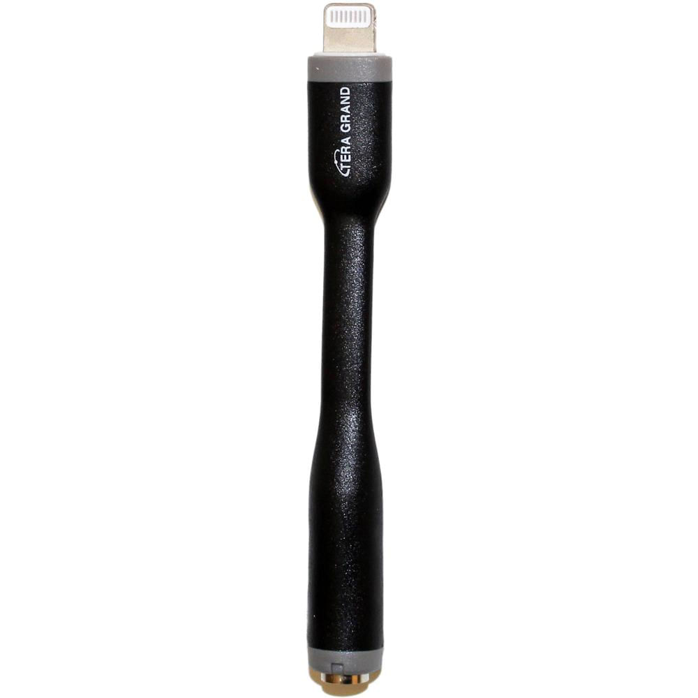 Adaptador de Audio Tera Grand Lightning a Jack de 3.5mm (Negro) - Conector Masculino Lightning, Cert 1470360-REG Adaptador de Audio Tera Grand Lightning a Jack de 3.5mm (Negro) - Conector Masculino Lightning, Cert 1470360-REG