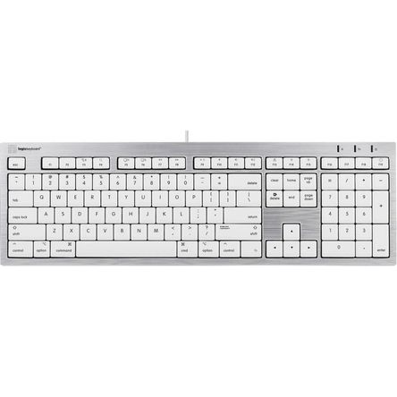 Logickeyboard ALBA Standard Mac Keyboard (American English) 1381207-REG