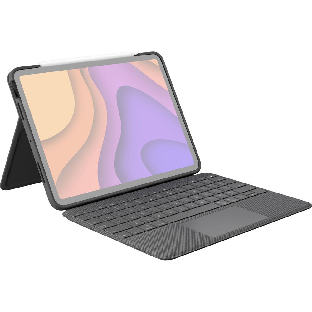 Logitech Folio Touch: Teclado Retroiluminado y Funda con Trackpad para iPad Air 4ta y 5ta Generación 1597170-REG Logitech Folio Touch: Teclado Retroiluminado y Funda con Trackpad para iPad Air 4ta y 5ta Generación 1597170-REG