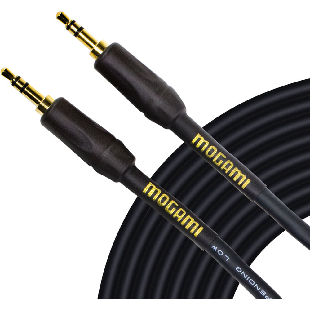 Cable de Audio Estéreo Mogami Gold 3.5mm TRS Macho a 3.5mm TRS Macho (10') - Conectores Baquelita Do 1427200-REG Cable de Audio Estéreo Mogami Gold 3.5mm TRS Macho a 3.5mm TRS Macho (10') - Conectores Baquelita Do 1427200-REG