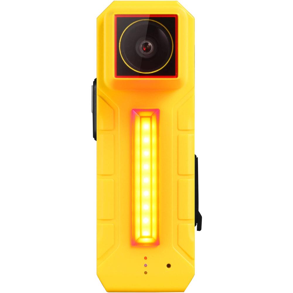 Cámara de Bicicleta RIPOON Q100 con Luz Trasera (Amarillo) - 1920x1080 a 60 fps, Grabación en Baja L 1767732-REG Cámara de Bicicleta RIPOON Q100 con Luz Trasera (Amarillo) - 1920x1080 a 60 fps, Grabación en Baja L 1767732-REG
