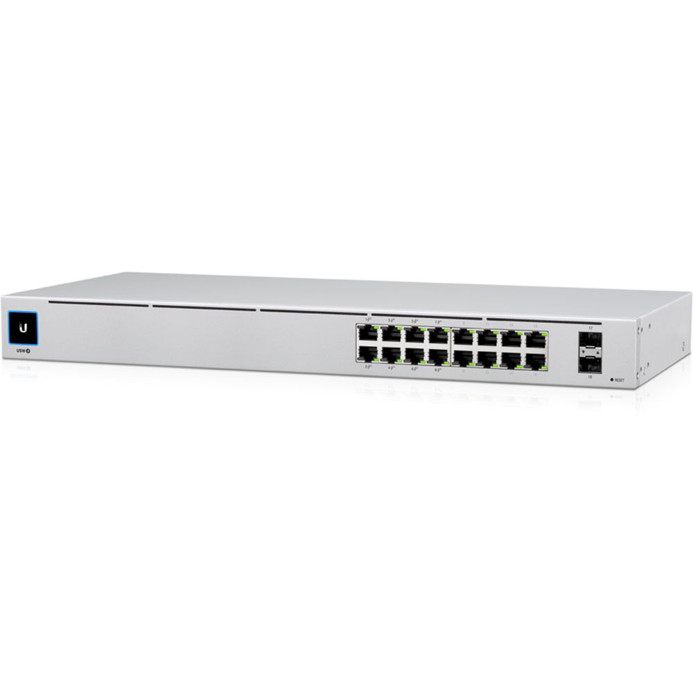 Ubiquiti Networks UniFi Switch Gestionado de 16 Puertos Gigabit PoE+ con SFP y Pantalla Táctil 1519054-REG Ubiquiti Networks UniFi Switch Gestionado de 16 Puertos Gigabit PoE+ con SFP y Pantalla Táctil 1519054-REG