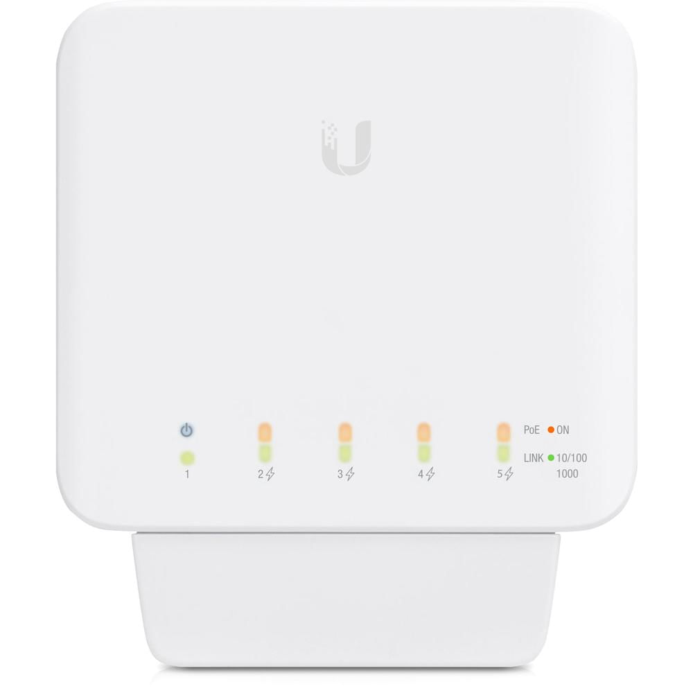 Ubiquiti Networks UniFi Switch Flex 5-Puertos Gigabit PoE Administrado - Ideal para Interiores y Ext 1519031-REG Ubiquiti Networks UniFi Switch Flex 5-Puertos Gigabit PoE Administrado - Ideal para Interiores y Ext 1519031-REG