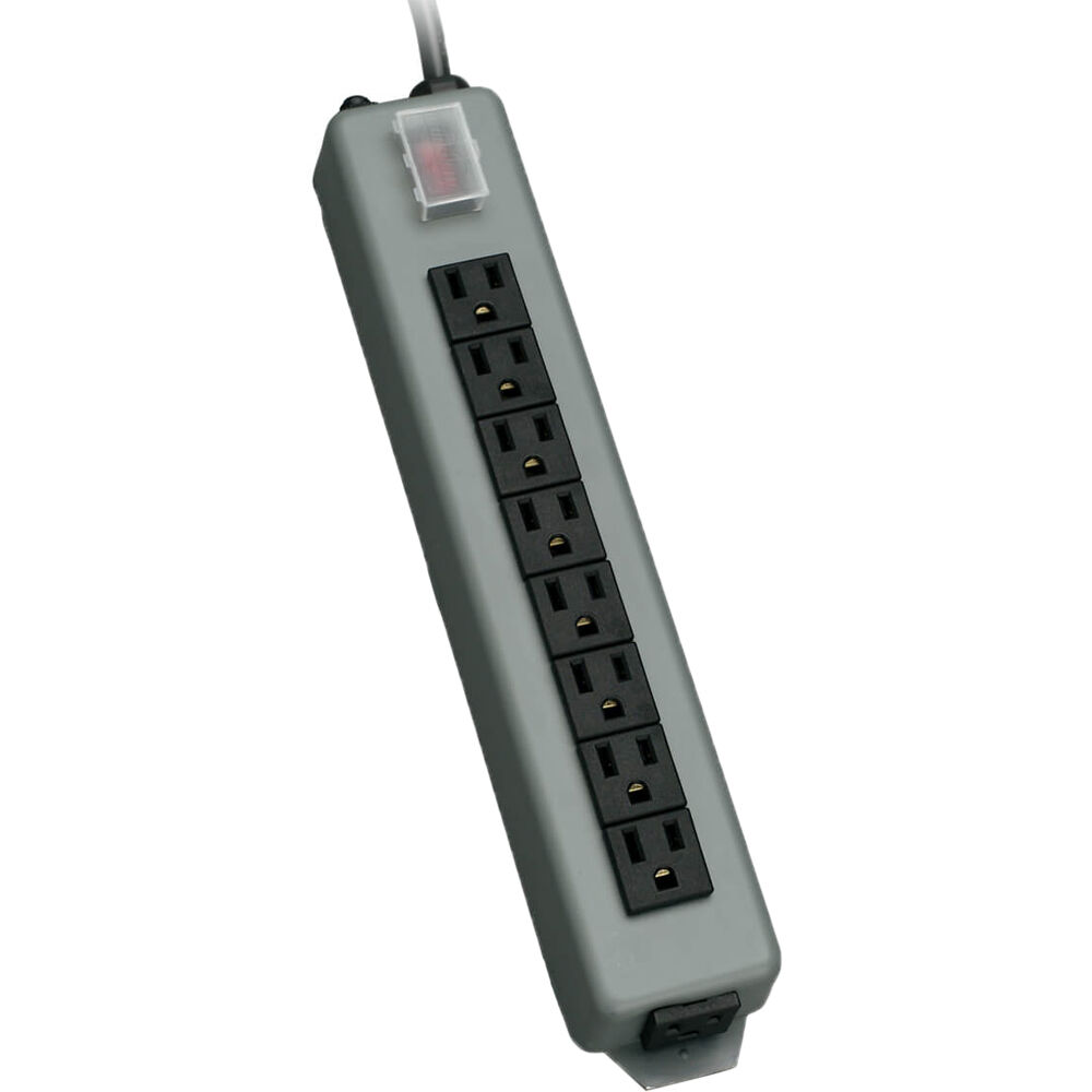 Tripp Lite Regleta de Energía de Metal de 9 Salidas (15') con 2100 Julios y Cubierta de Interruptor 1802193-REG Tripp Lite Regleta de Energía de Metal de 9 Salidas (15') con 2100 Julios y Cubierta de Interruptor 1802193-REG