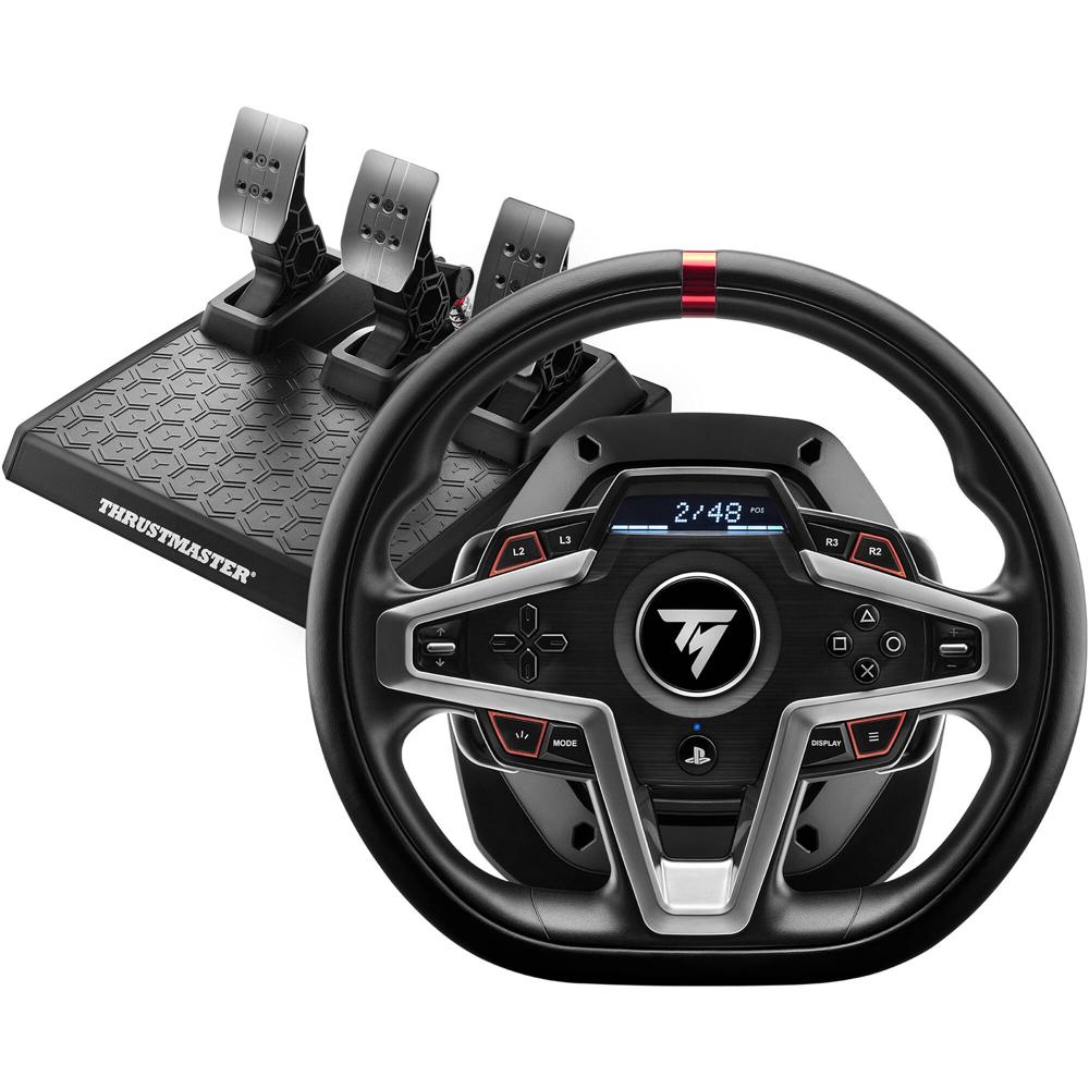 Volante de Carreras Thrustmaster T248 y Set de Pedales T3PM (PS5 / PS4 / PC) - Retroalimentación Din 1663181-REG Volante de Carreras Thrustmaster T248 y Set de Pedales T3PM (PS5 / PS4 / PC) - Retroalimentación Din 1663181-REG