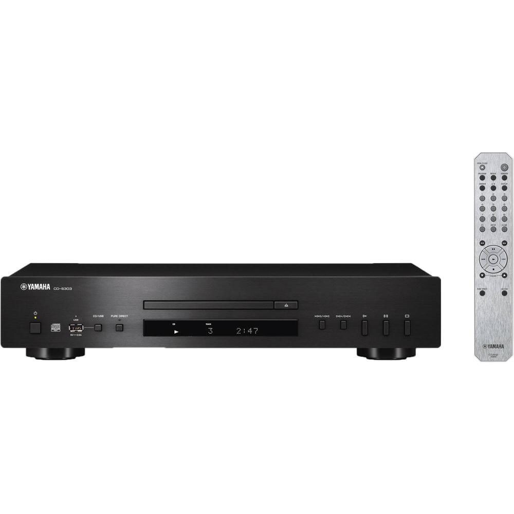 Yamaha CD-S303 Reproductor de CD (Negro) - Bandeja de Disco Único, DAC 192 kHz / 24-Bit, Puerto USB, 1664680-REG Yamaha CD-S303 Reproductor de CD (Negro) - Bandeja de Disco Único, DAC 192 kHz / 24-Bit, Puerto USB, 1664680-REG