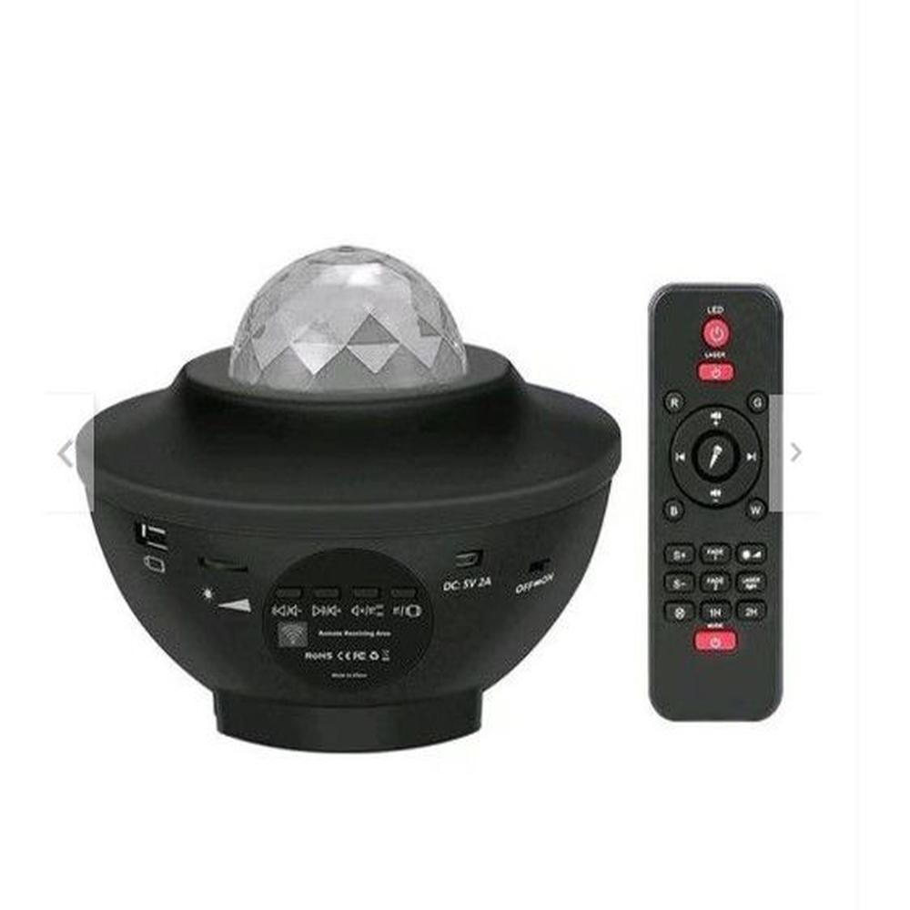 Proyector De Luz Estrellas Nebulosa Galaxia Bluetooth Usb