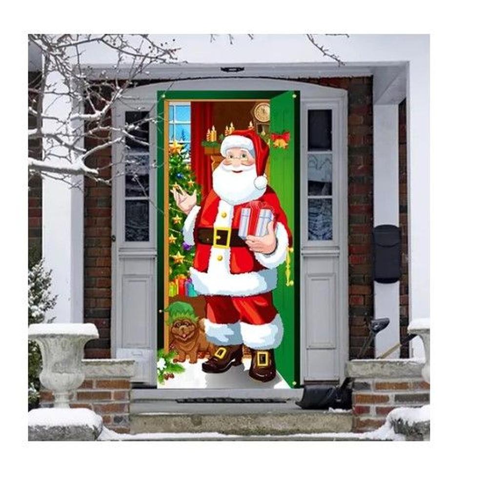 Funda  Para Puerta tendencia navidad 2024