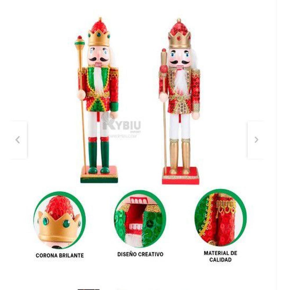 Cascanuez  pack De Madera Soldado Calidad A1