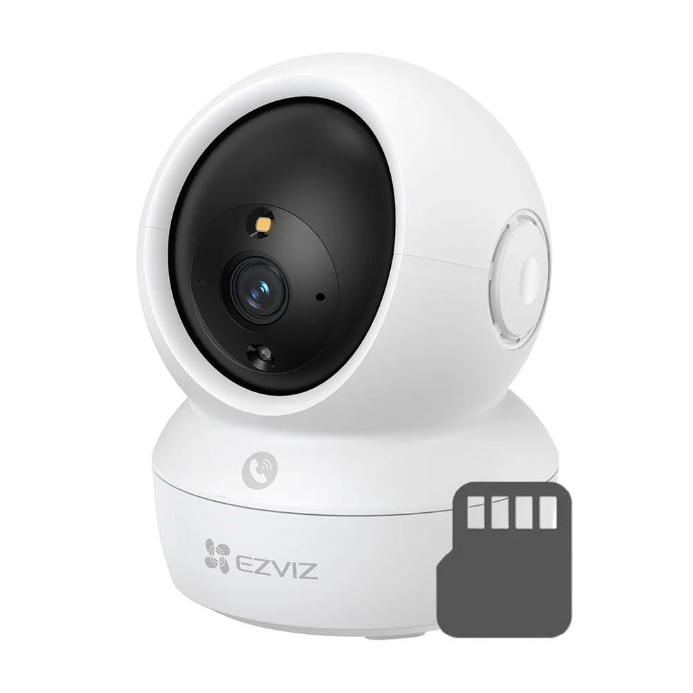 CÁMARA DE SEGURIDAD INTELIGENTE EZVIZ H6C PRO FULL HD 2MP Y MEMORIA MICROSD DE REGALO