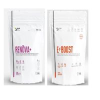 Renova Colágeno Hidrolizado Activos Berries Y Eboost Energizante En Polvo Mandarina