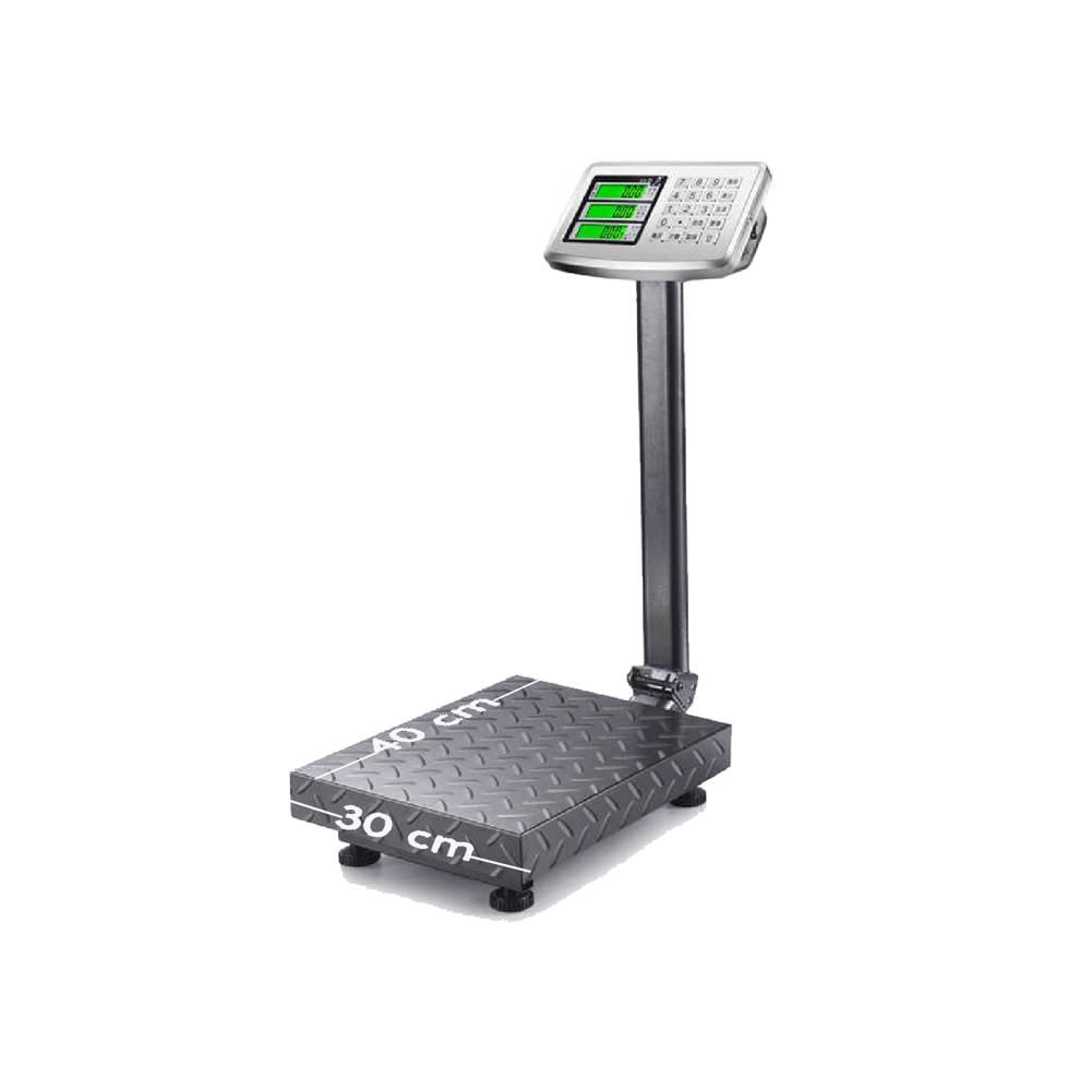 Balanza Industrial 150 Kg con Plataforma TCS-150K Teclado de Acero