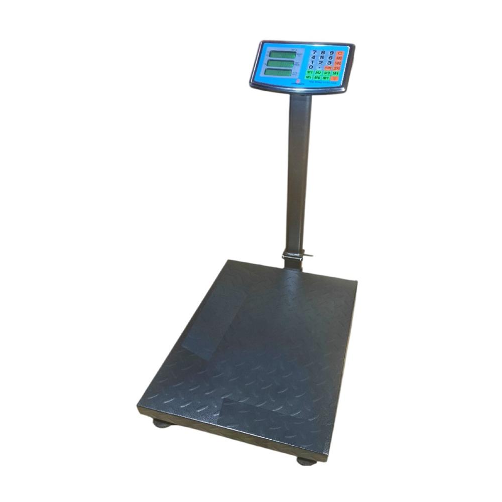 Balanza Industrial 300 Kg con Plataforma TCS-300KG Teclado de Goma