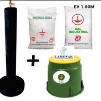 SISTEMA POZO A TIERRA ELECTRODO ADITIVOS Y BOVEDA OHMPRIME 1.5 M