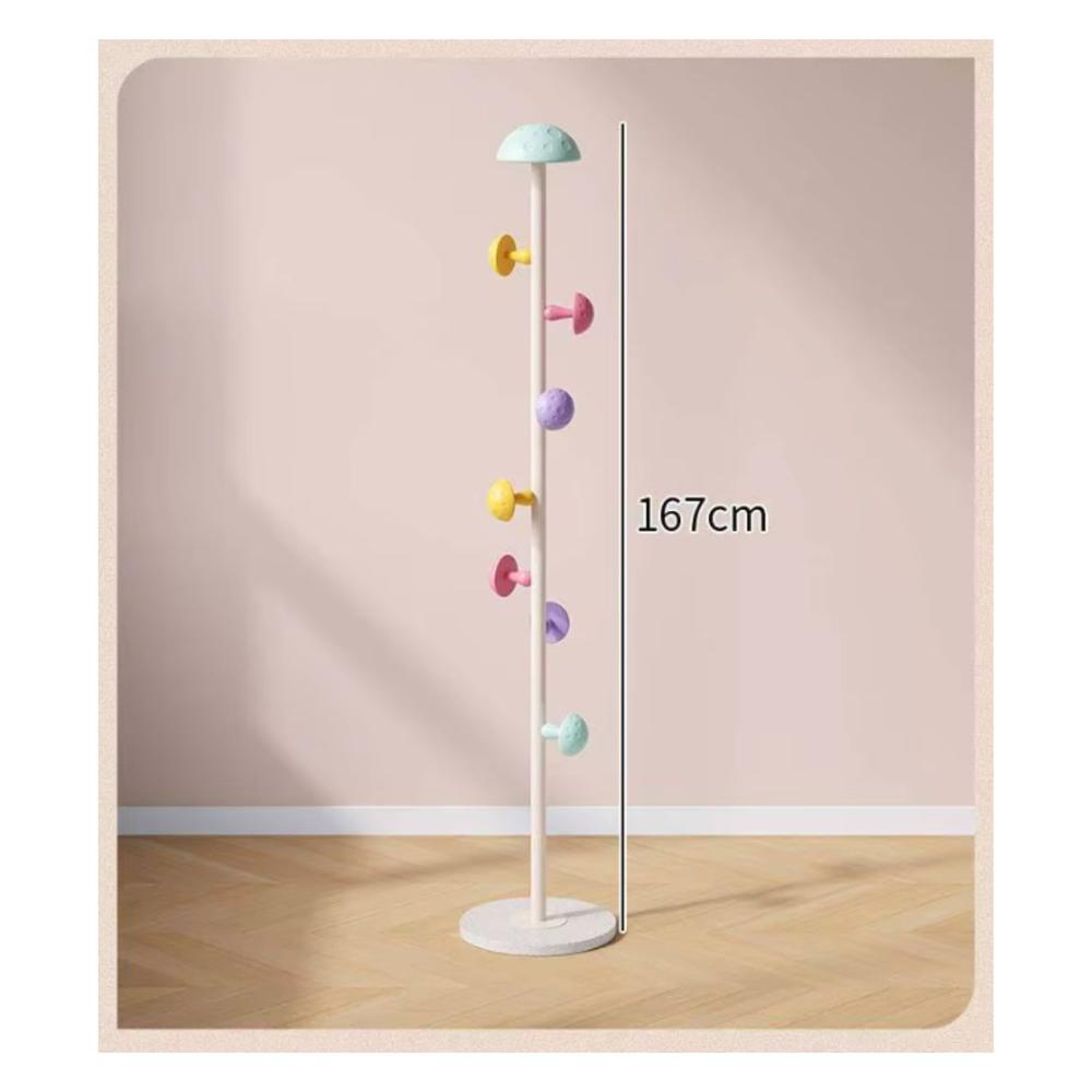 Perchero Honguito Niños y Niñas Blanquito