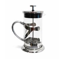 Cafetera prensa francesa plateada 600 ml