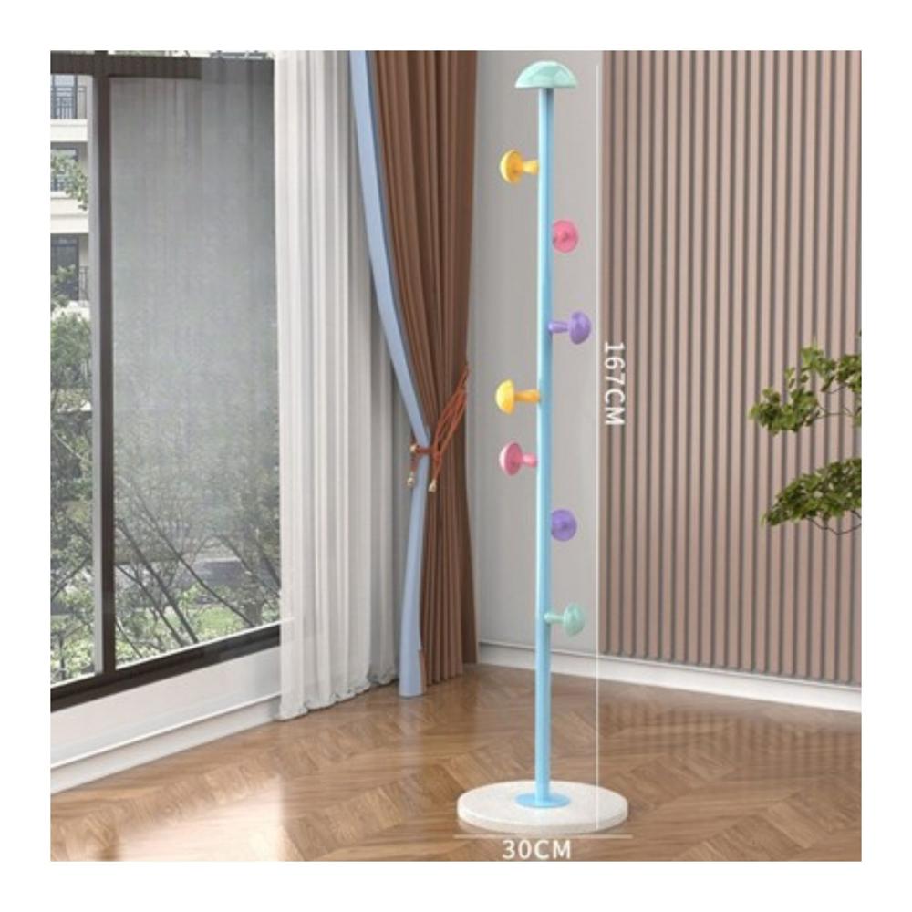 Perchero Honguito NIños Celestito