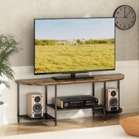 Mesa de TV 42'' Luna Marron y Negro | Masiva Home