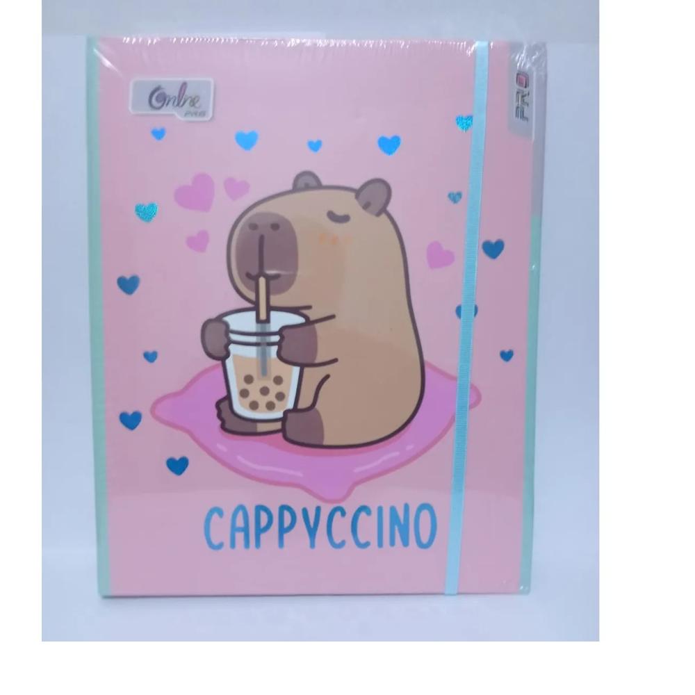 Cuaderno Capibara - 150 Hojas Doble Anillado - Cappyccino