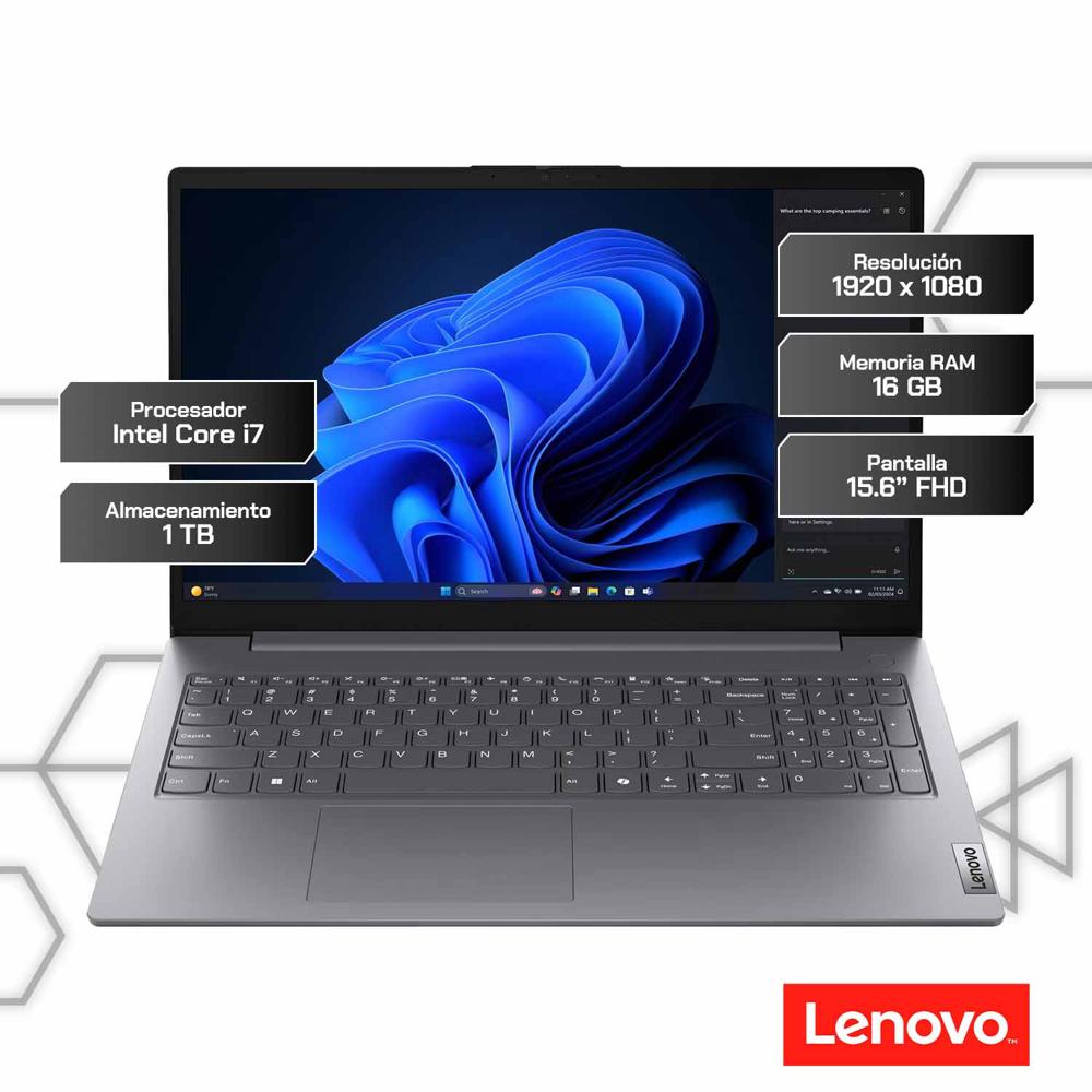 Laptop Lenovo V15 G5 IRL Core i7 16GB RAM 1TB SSD 15.6 FHD