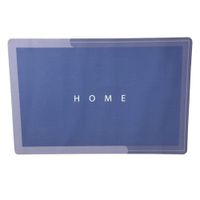 Alfombra Absorbente para Baño rectangular color Morado Oscuro