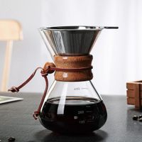 Cafetera chemex  400 ml Incluye filtro de acero