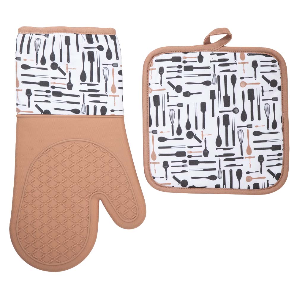 Set VIVA HOME Guante + Suj Cocina x2