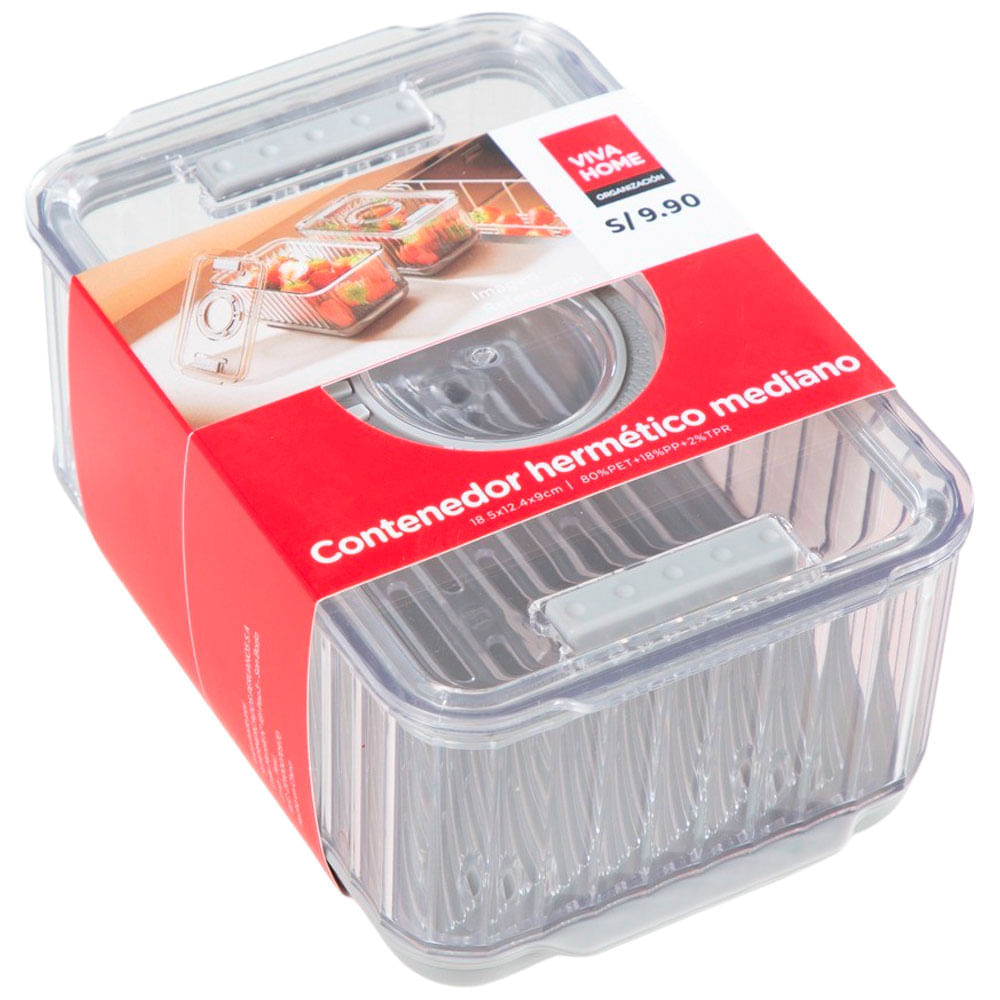 Caja VIVA HOME ConTapa Hermética 1150ml