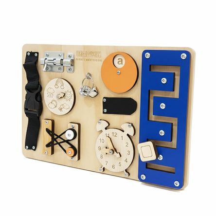 TABLERO SENSORIAL MONTESSORI