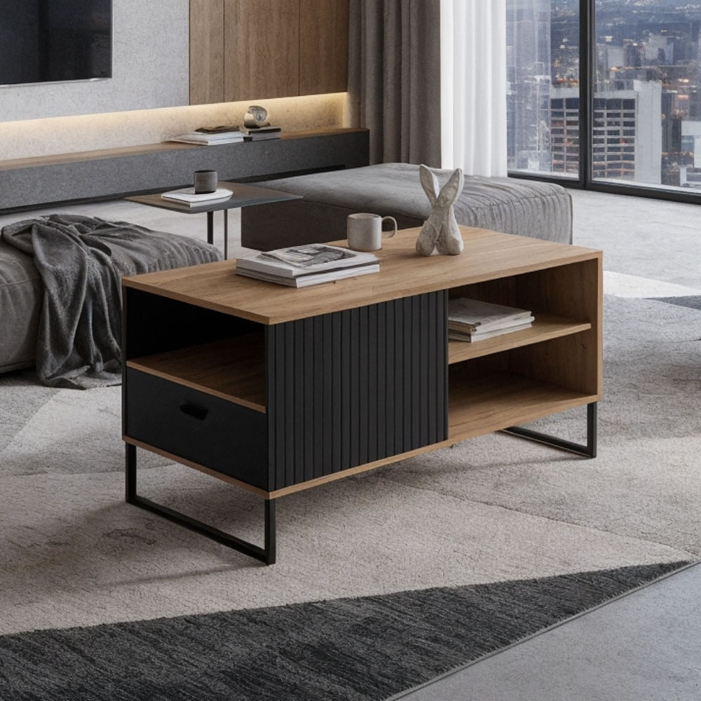 Mesa de centro Zenda Negro | Masiva Home