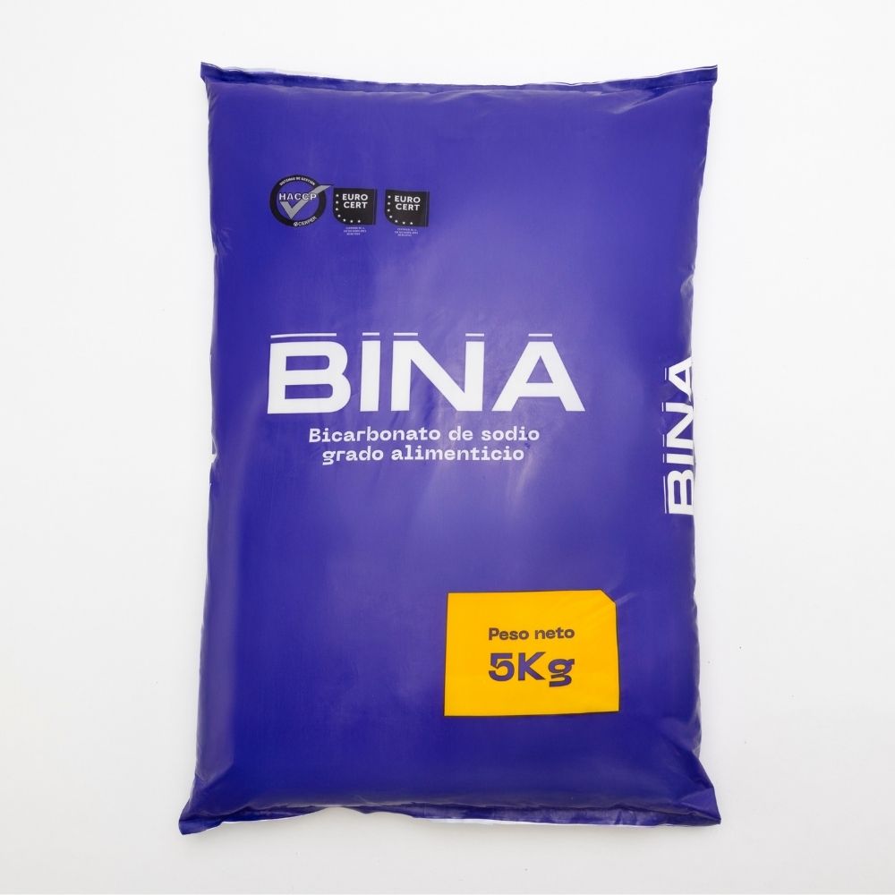 Bicarbonato de Sodio Premium grado alimenticio multiusos 5kg