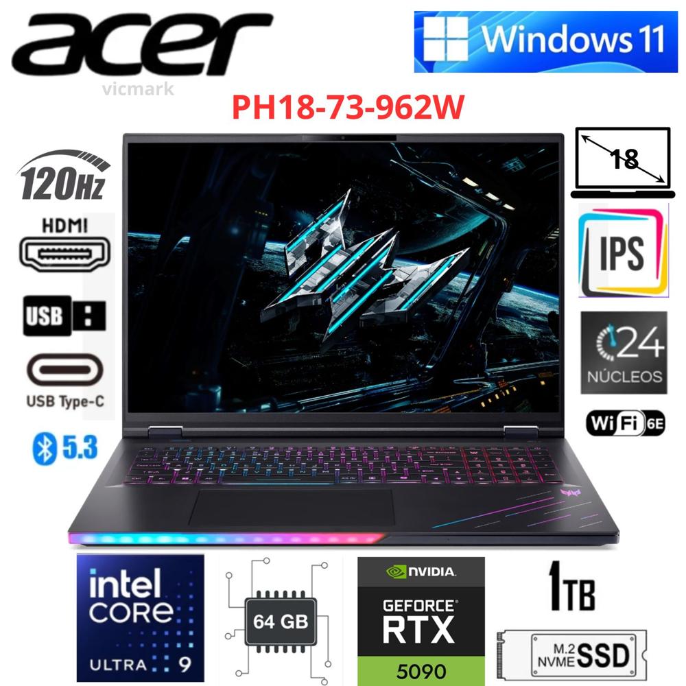 Acer Predator Helios 18 PH18-73-962W