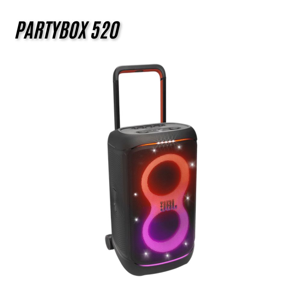 Parlante JBL PartyBox 520 Bluetooth 400W y Auracast