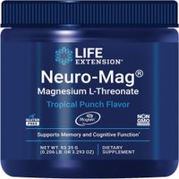 Life Extension Neuro  Mag Magnesium L Threonate Tropical Punch Magnesio para Memoria