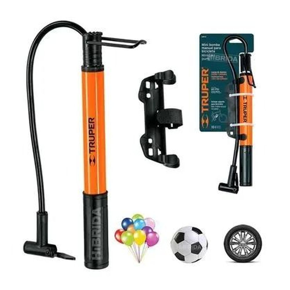 Inflador Manual Bomba De Aire Pelotas Llanta De Bicicletas Inflables Pelotas