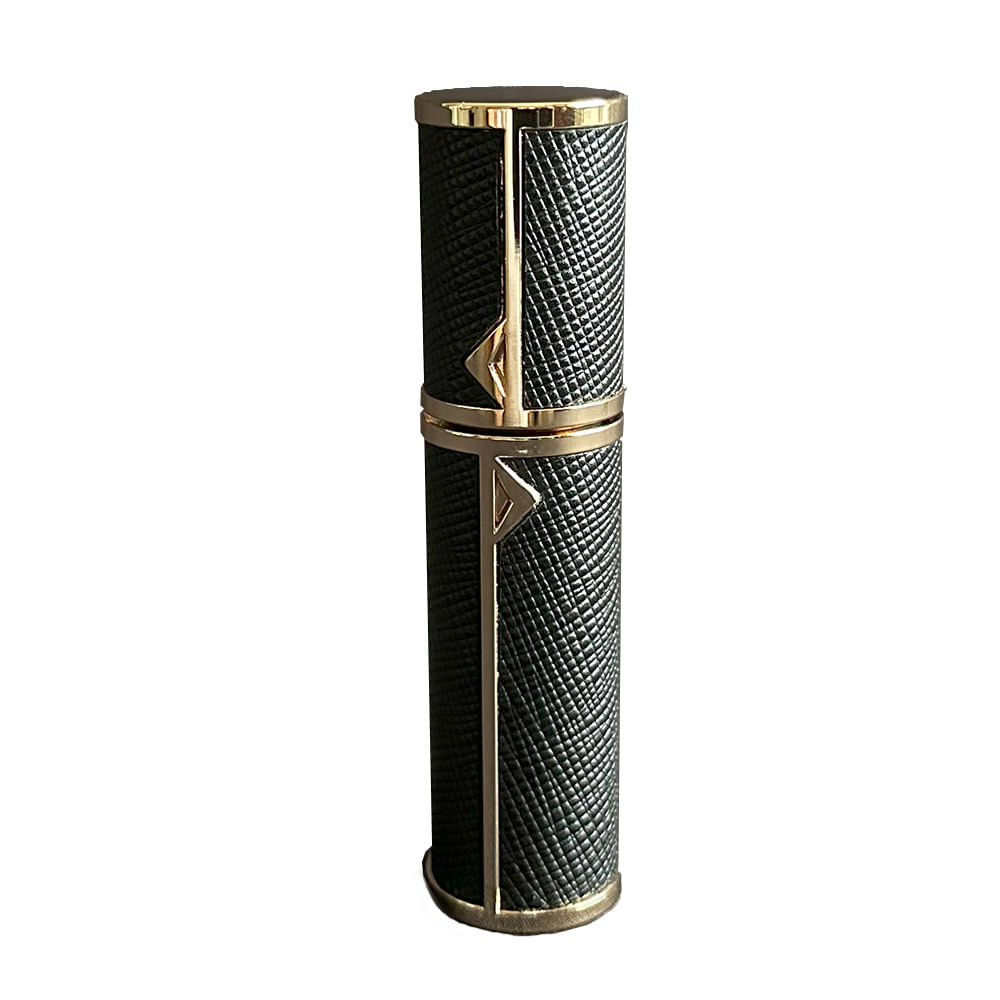 ATOMIZADOR CUERO 5ML GENERICO ENVASE VIDRIO NEGRO ATOMIZADOR CUERO 5ML GENERICO ENVASE VIDRIO NEGRO