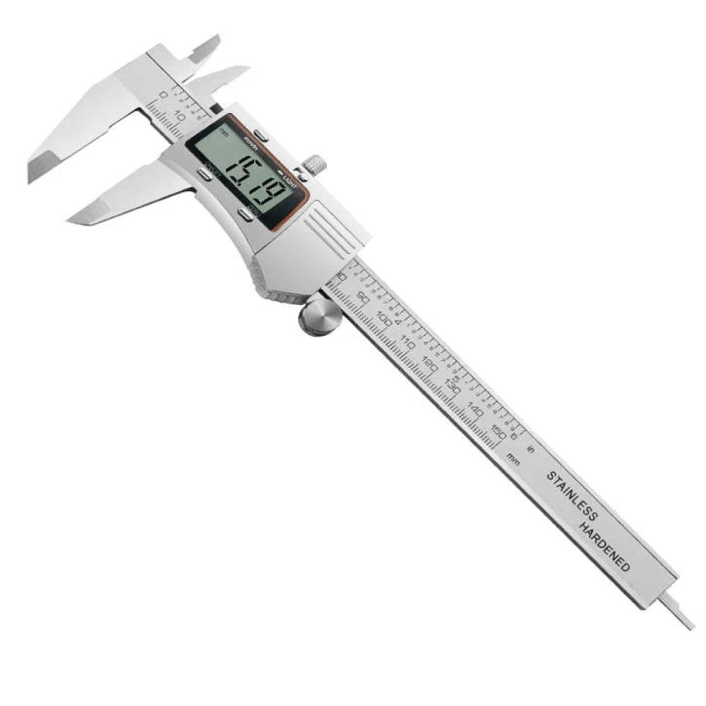 VERNIER DIGITAL 150MM CON PANTALLA LCD ACERO INOX VERNIER DIGITAL 150MM CON PANTALLA LCD ACERO INOX