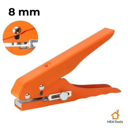 PERFORADORA PARA CANTO DELGADO TAPAS DE 8MM NARANJA PERFORADORA PARA CANTO DELGADO TAPAS DE 8MM NARANJA