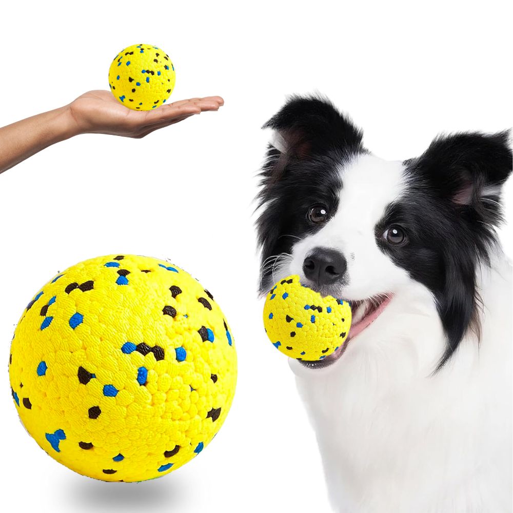 Pelota Super-resistente para Perros de Todos los Tamaños E-TPU Diámetro 7cm Color Amarillo Pelota Super-resistente para Perros de Todos los Tamaños E-TPU Diámetro 7cm Color Amarillo