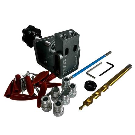 SET 32 PIEZAS PLANTILLA SISTEMA AGUJERO OCULTOS - HEA TOOLS