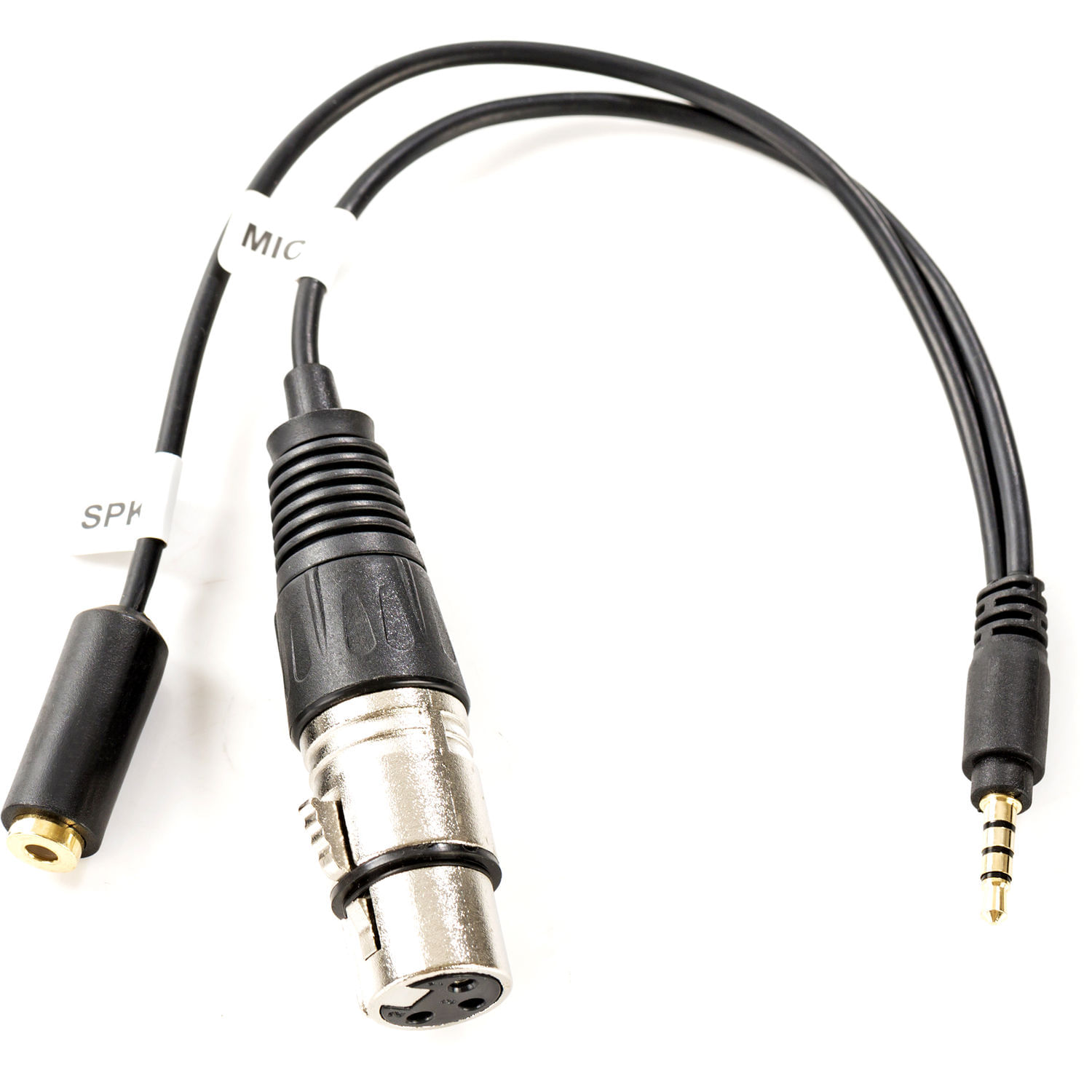 Adaptador de Micrófono Movo Photo Tcb2 Xlr Hembra a 3.5Mm Trrs Macho para Smartphone.