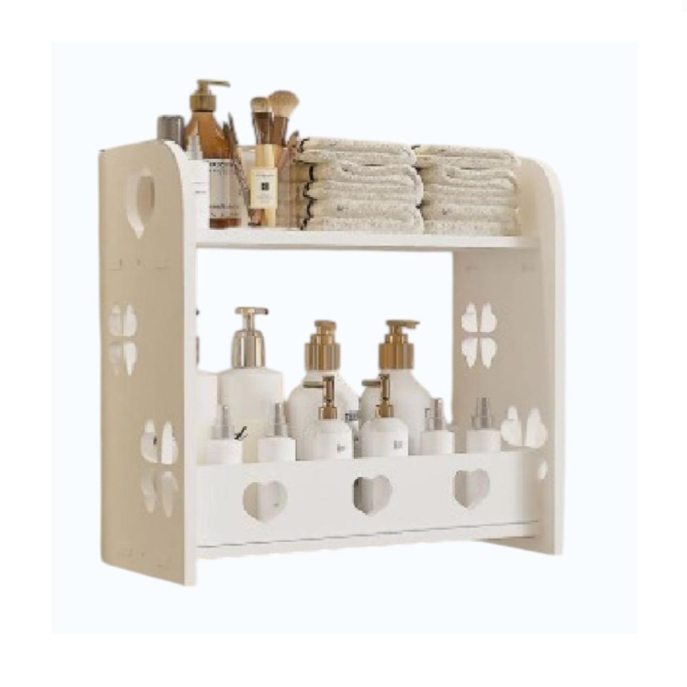 Organizador De Baño De Color Blanco Organizador De Baño De Color Blanco