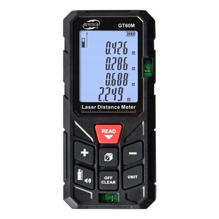 Medidor de Distancia Láser Profesional Telémetro - BENETECH GT60M Medidor de Distancia Láser Profesional Telémetro - BENETECH GT60M