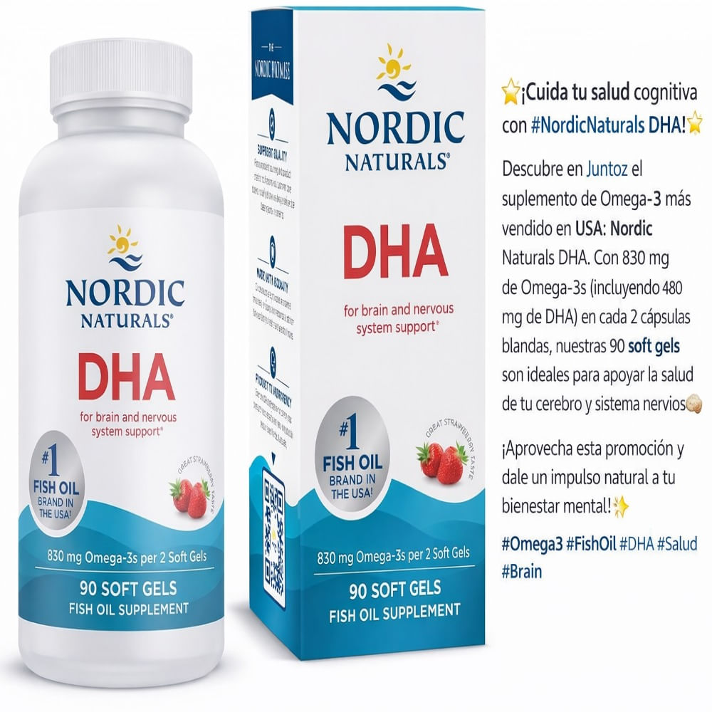 NORDIC NATURALS DHA 830 mg  90 SOFTGELS
