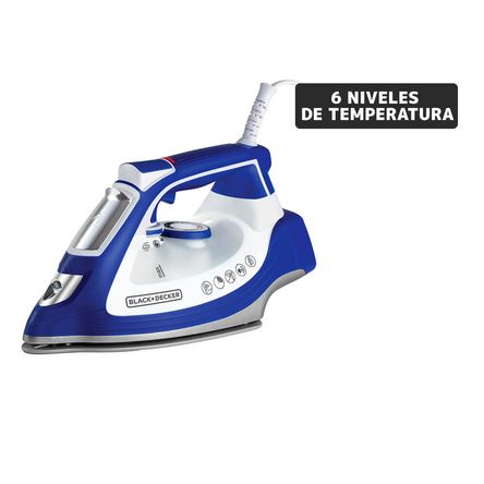 Plancha a Vapor BLACK+DECKER IR3001-CL Azul/Blanco Plancha a Vapor BLACK+DECKER IR3001-CL Azul/Blanco