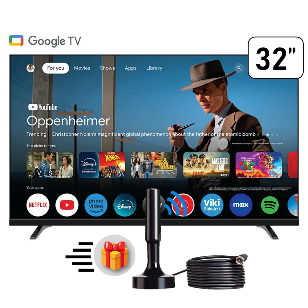 televisor Led Jvc 32 Hd Google Tv Lt-32km138 - Antena Digital
