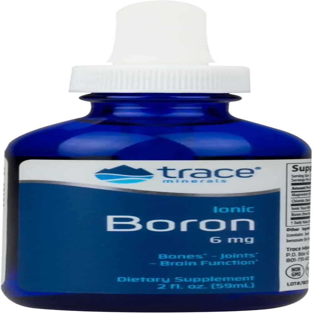 TRACE MINERALS IONIC BORON 6 MG