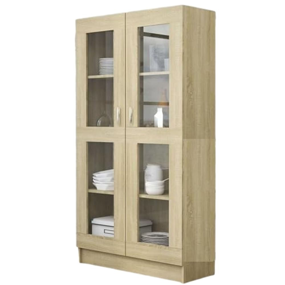 Aparador Vitrina Librero Melo Duna Muebles Bonno