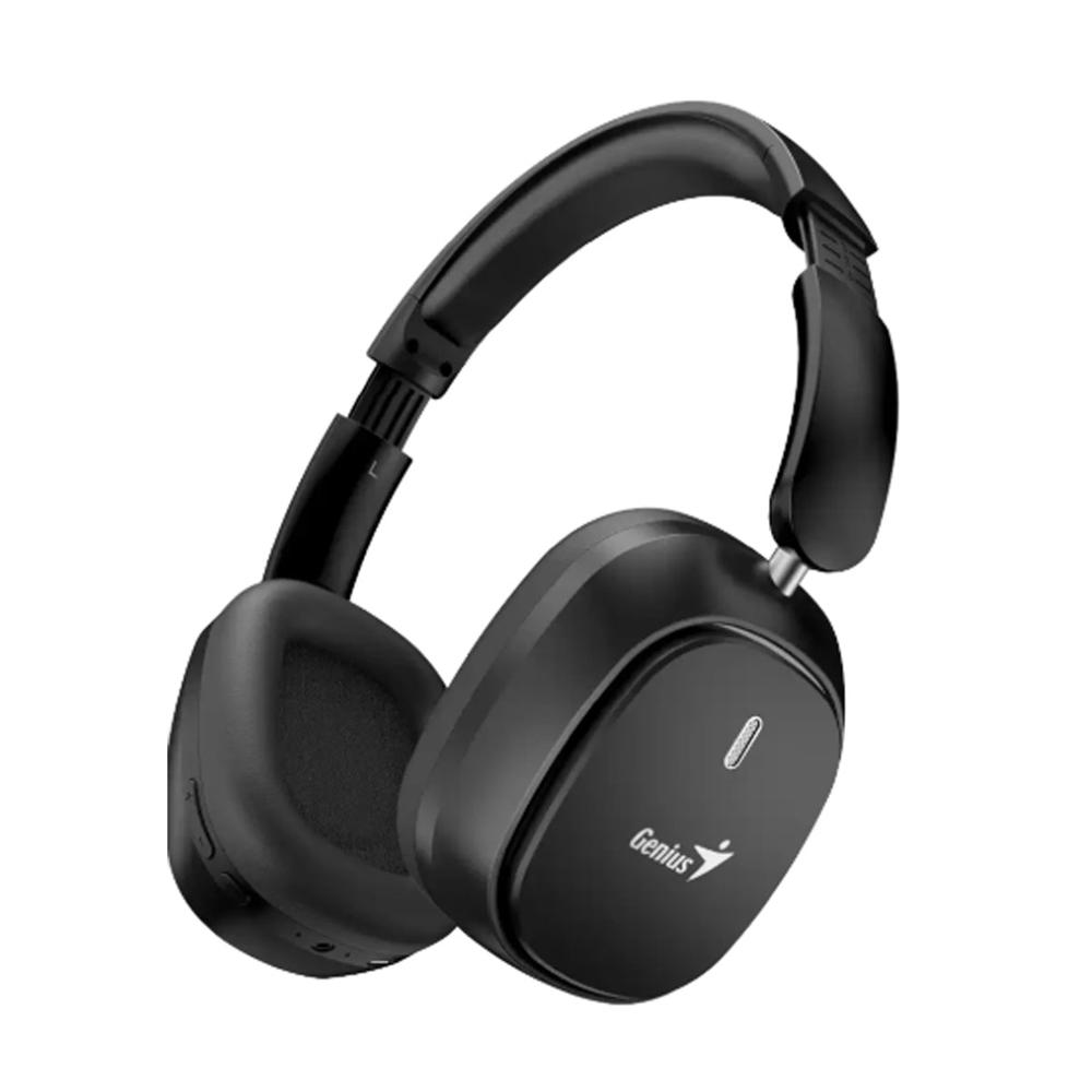 AUDIFONO CON MICROFONO GENIUS HS-820BT BT40MM 22H PLEGABLE BLACK