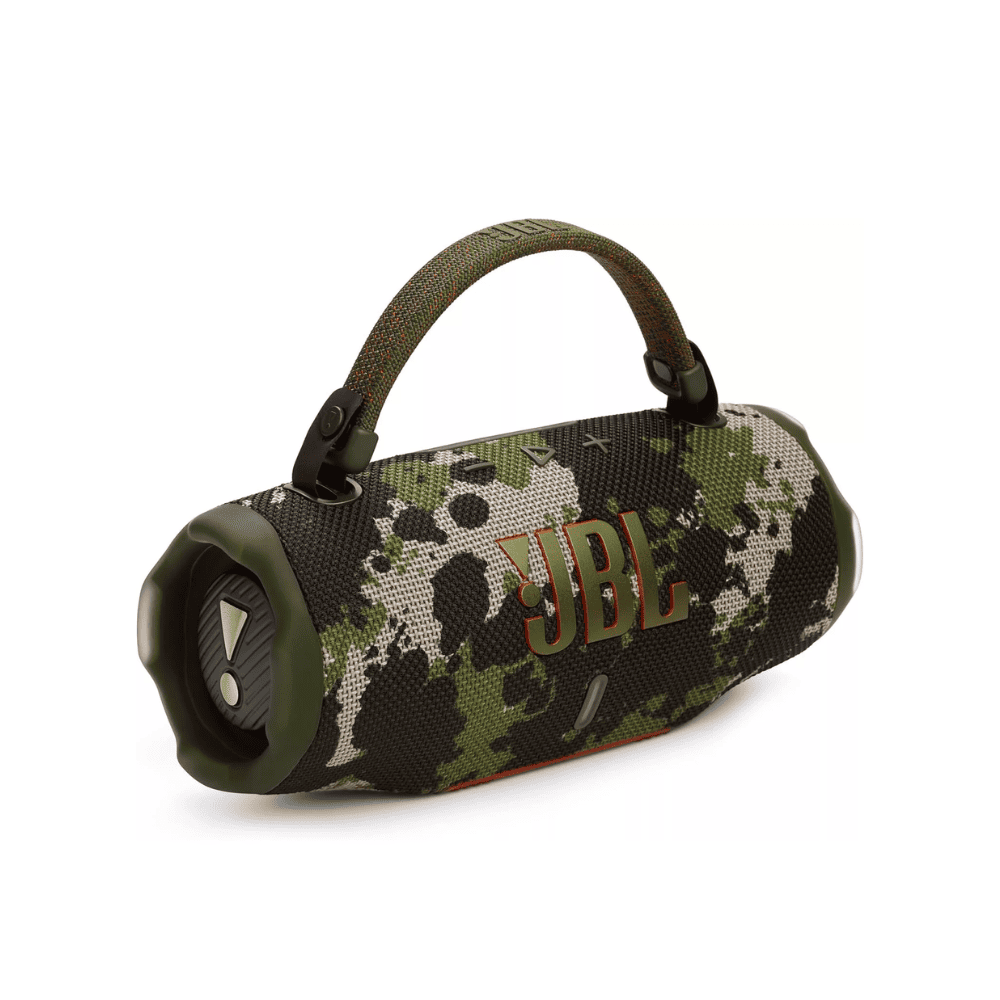 JBL Charge 6 parlante potente con Auracast IP68 incorporado power bank - CAMO